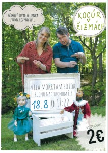 Pozvánka na bábkové divadlo 18.8.2023 (Rudno nad Hronom)