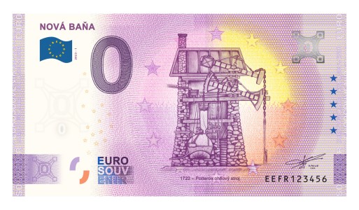 Euro Souvenir bankovka prichádza aj do Novej Bane